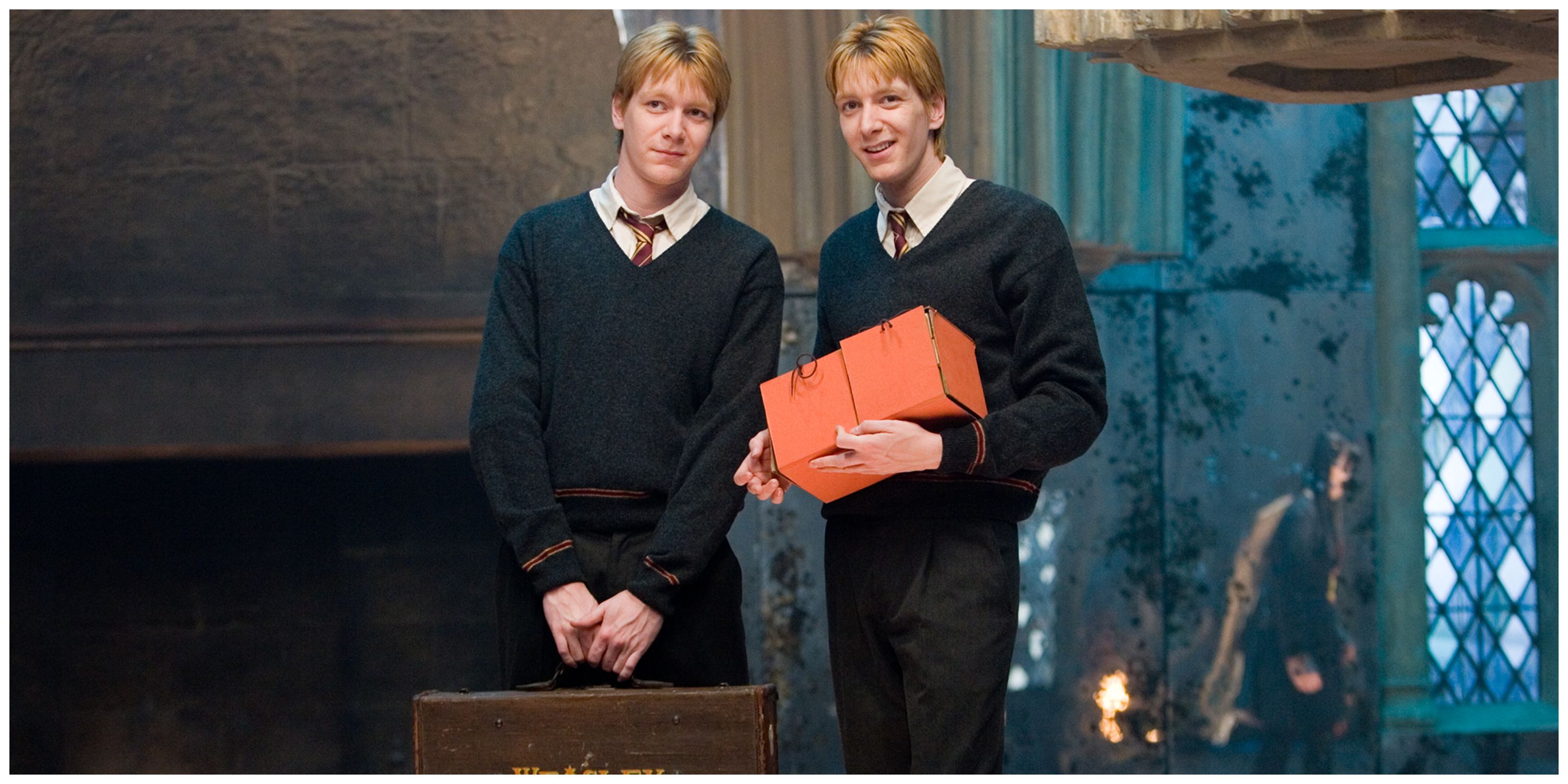 Fred and George Weasley in Harry Poter and The Order of The Phoenix