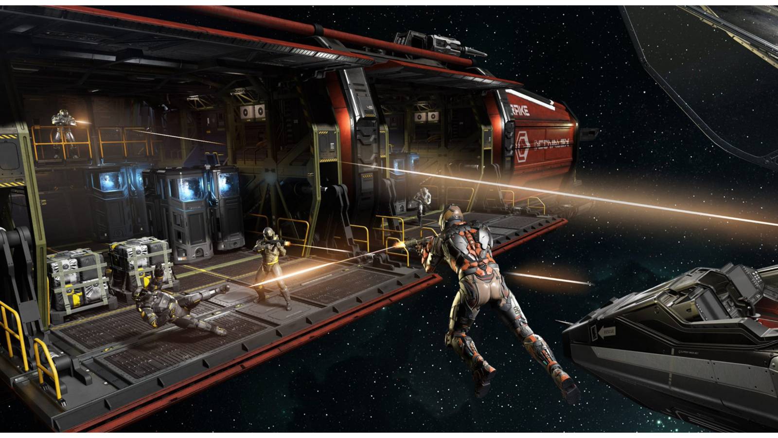 Star Citizen Boarding in Space