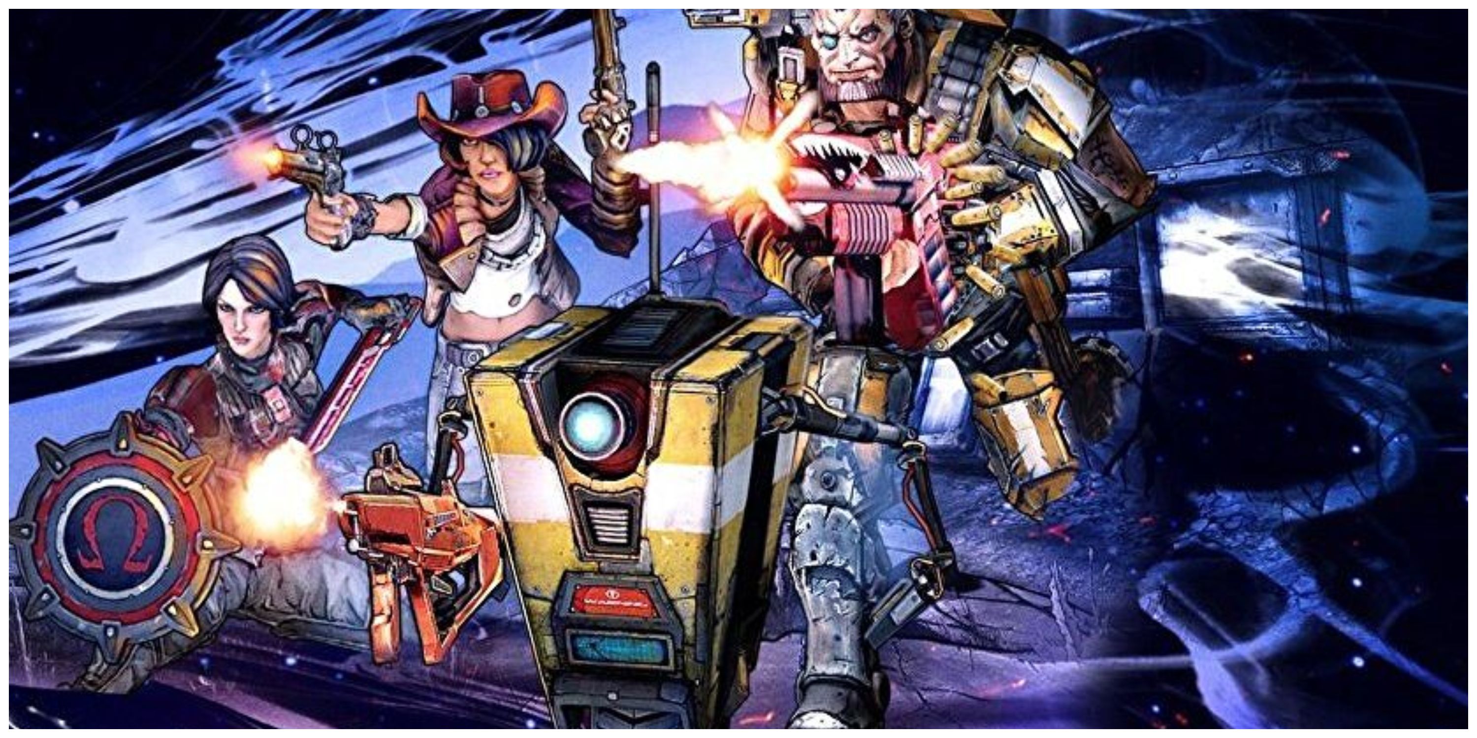  Borderlands: The Pre-Sequel characters fighting