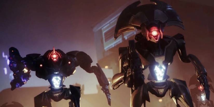 minotaur and a vex goblin on neomuna