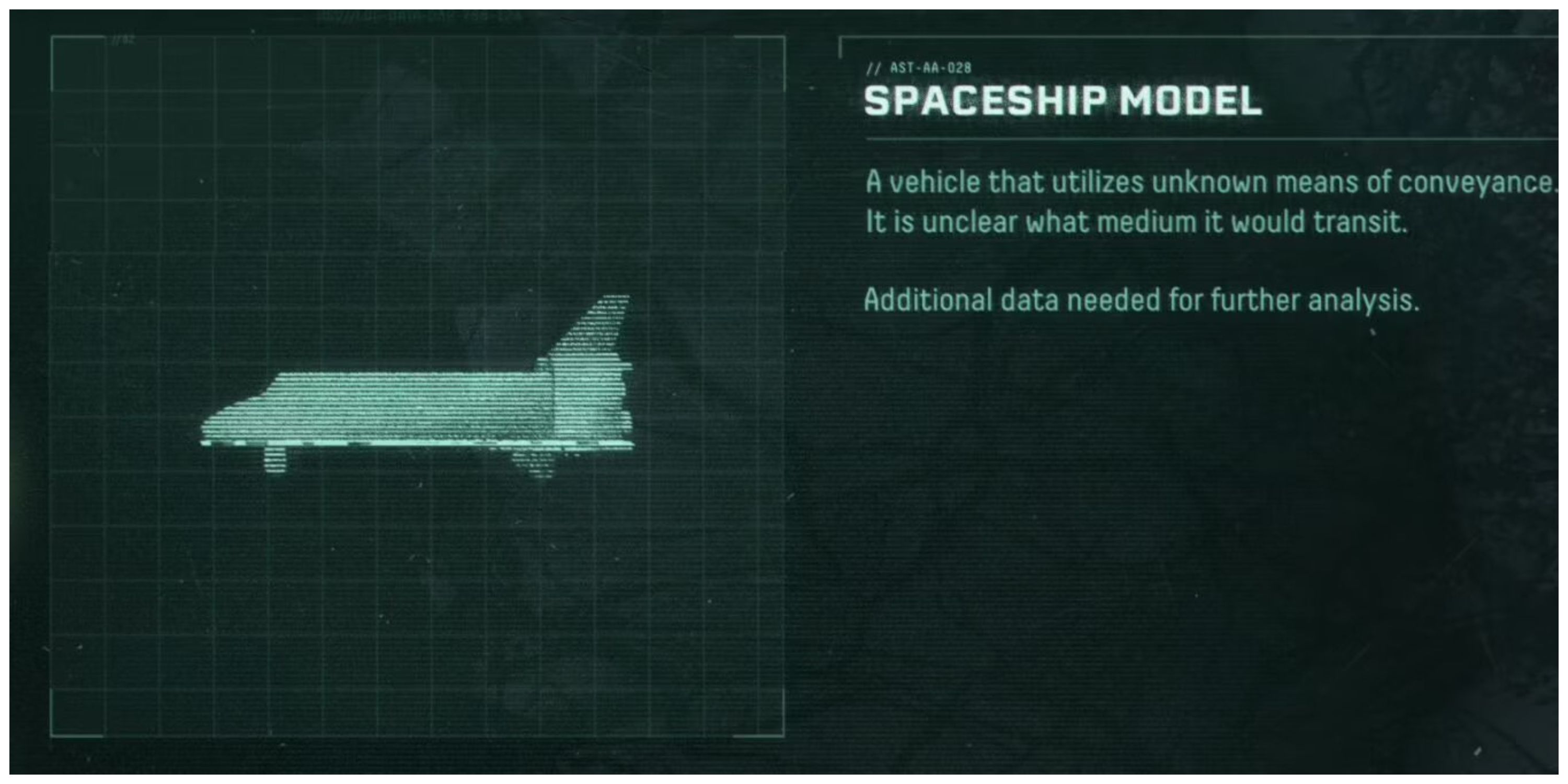 Returnal Spaceship Model