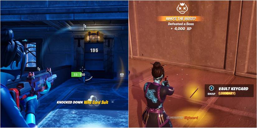 taking down cold blooded bosses in fortnite