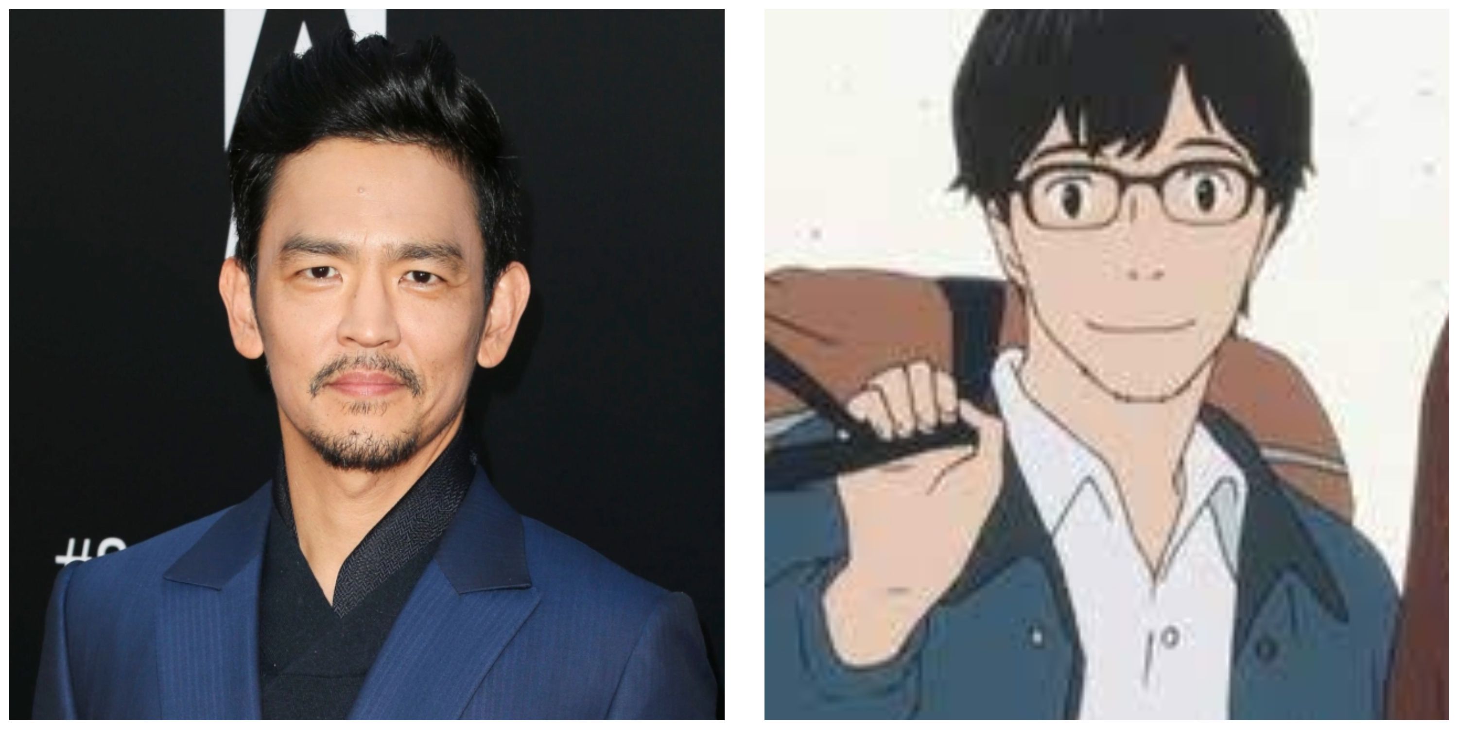 John Cho and Father In Wonderland
