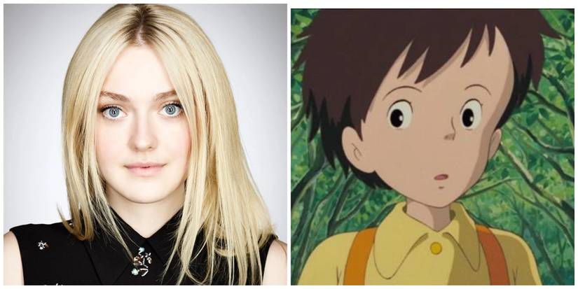 Dakota Fanning And Satsuki Kusakabe In My Neighbor Totoro