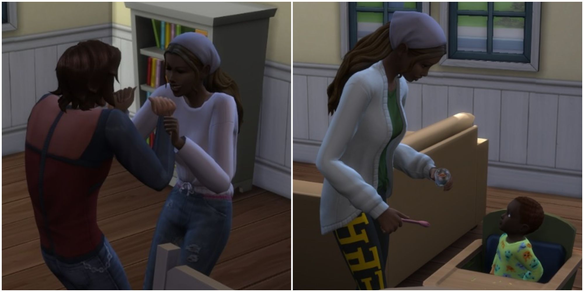 having a science baby sims 4