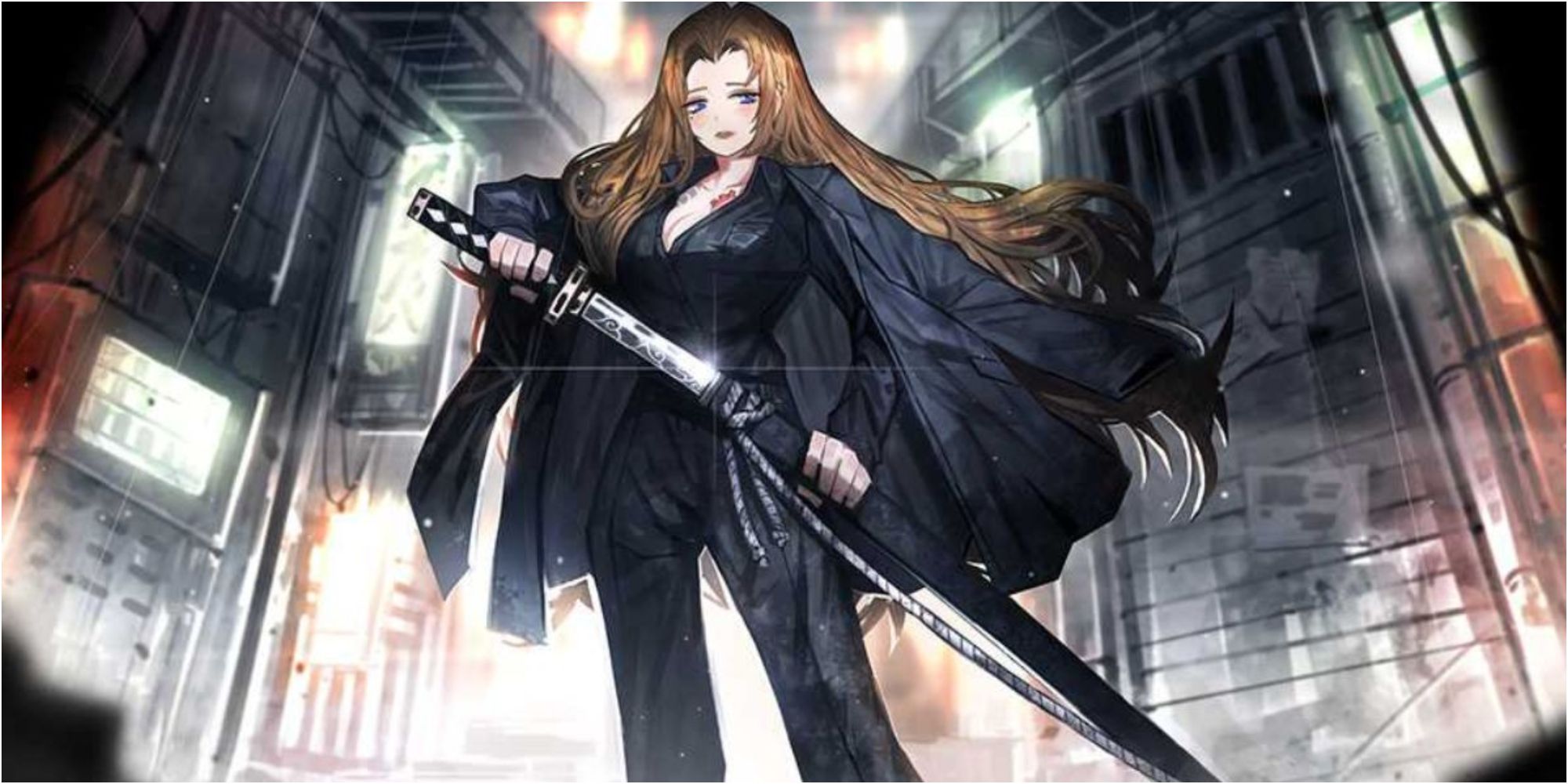 Kurokumo Henchwoman holding a sword