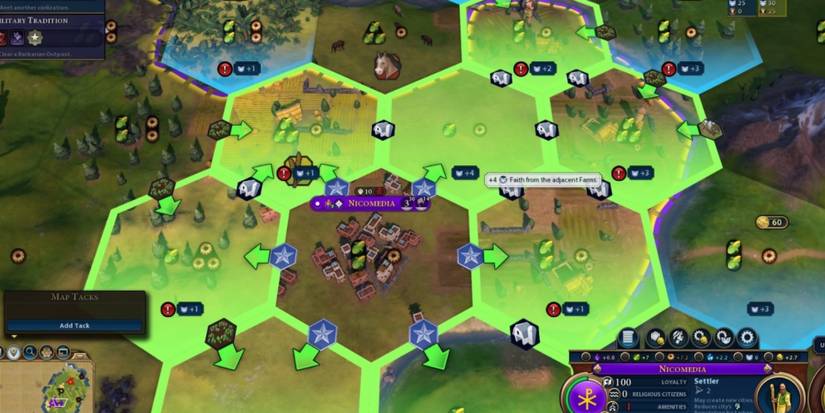 holy site adjacency bonuses