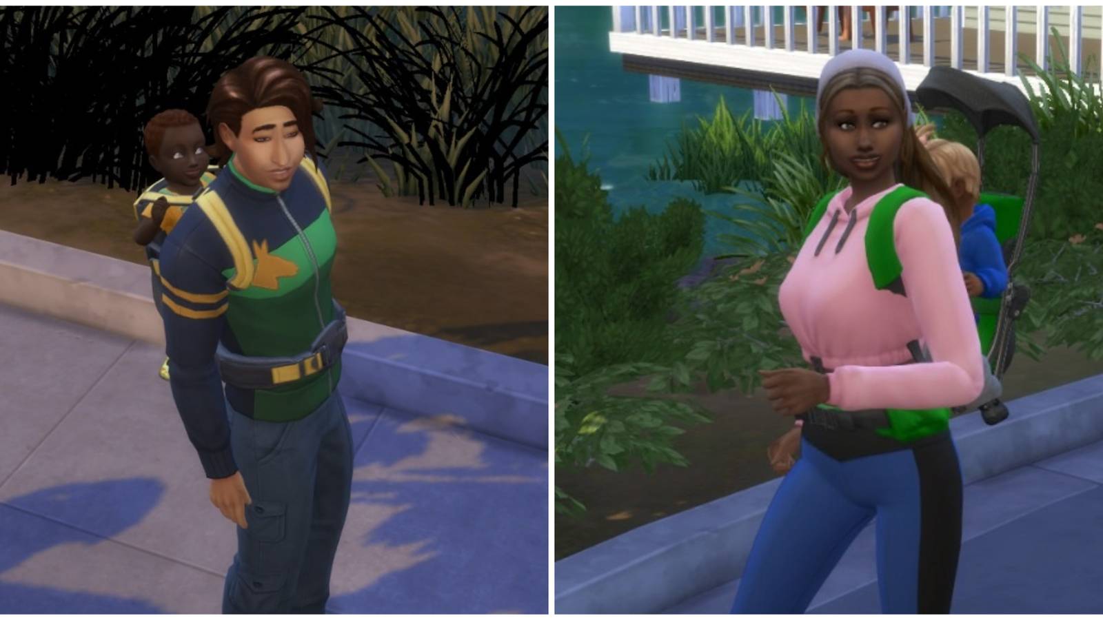 sims 4 baby carrier