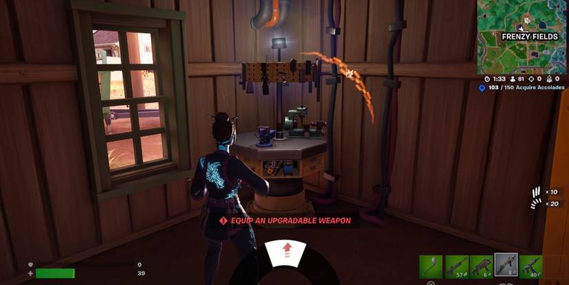 trying to upgrade the thunder shotgun