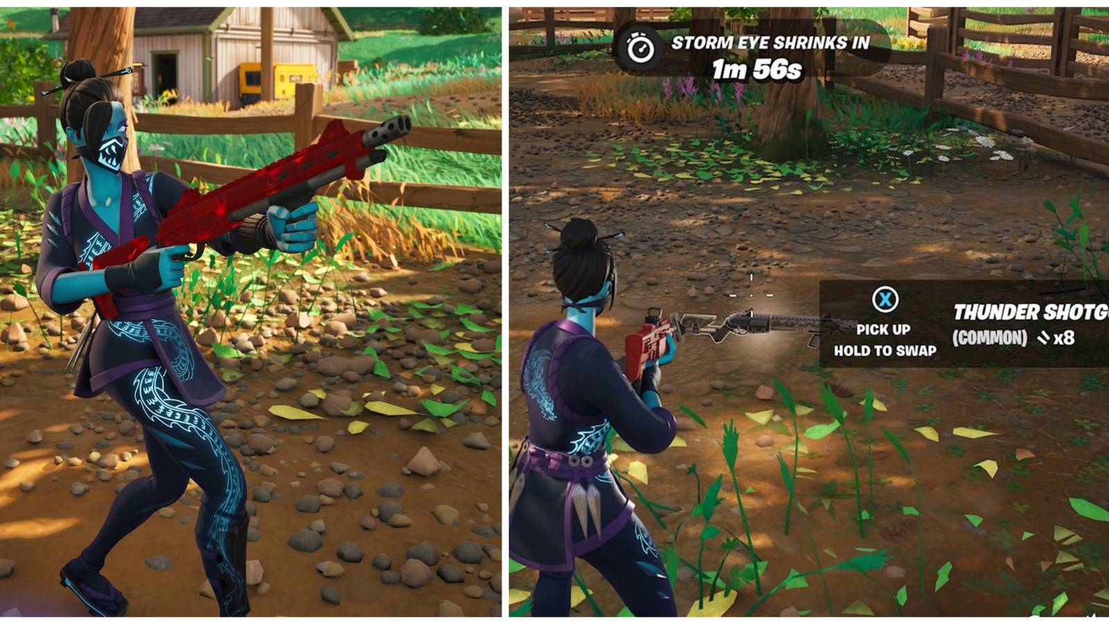 obtaining thunder shotgun in chapter 4 season 2