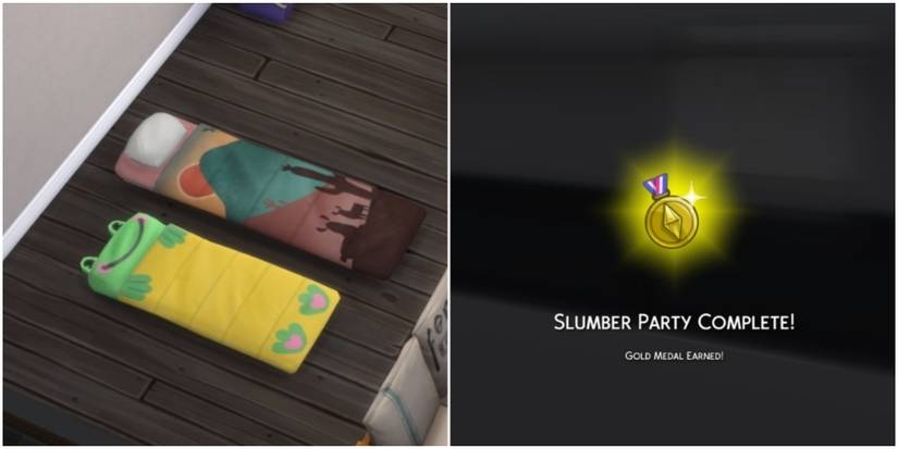 sleeping bad rewards for slumber party gold event