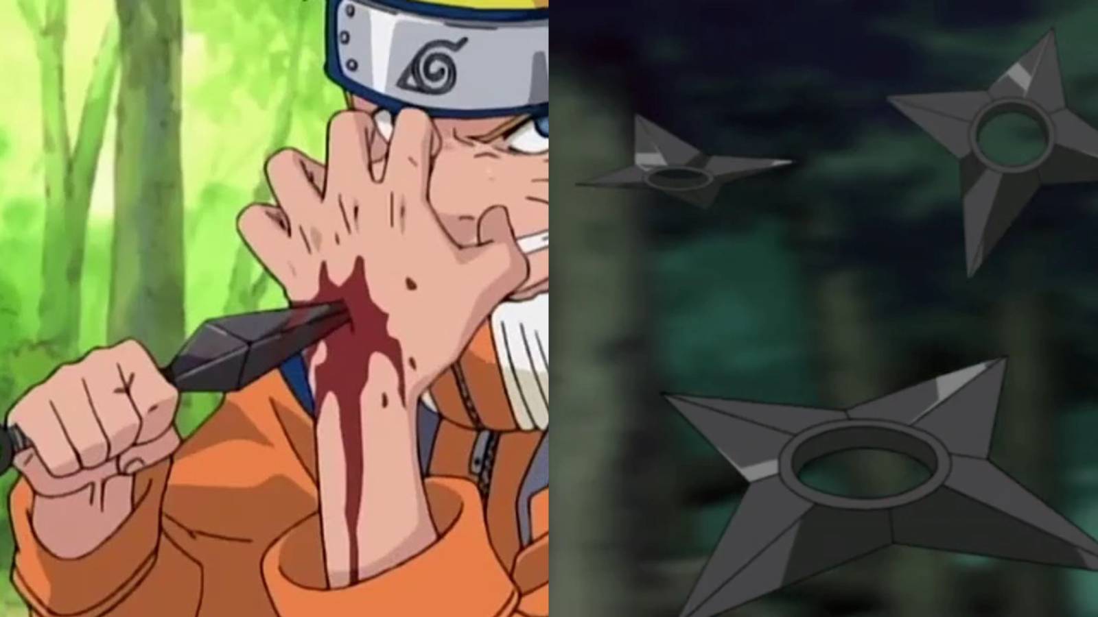 Naruto Kunai and Shuriken