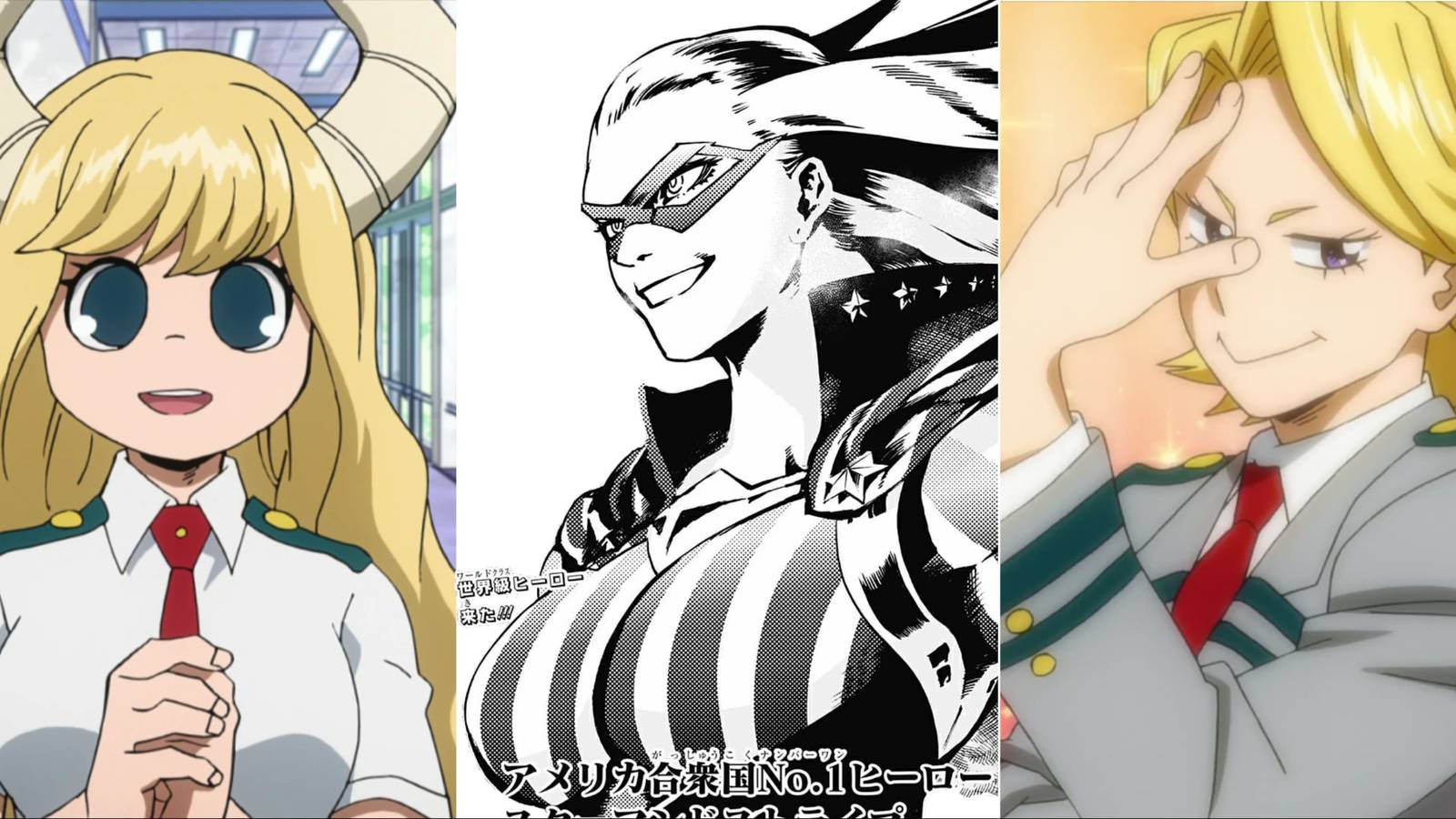 non-japanese heroes in my hero academia