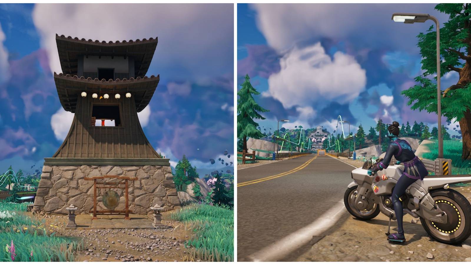 how to visit lighthouses in a single match