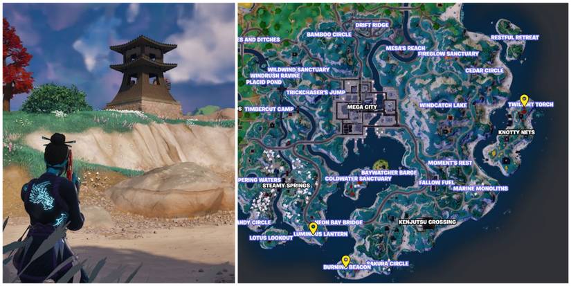 locating all of the lighthouses weekly challenge