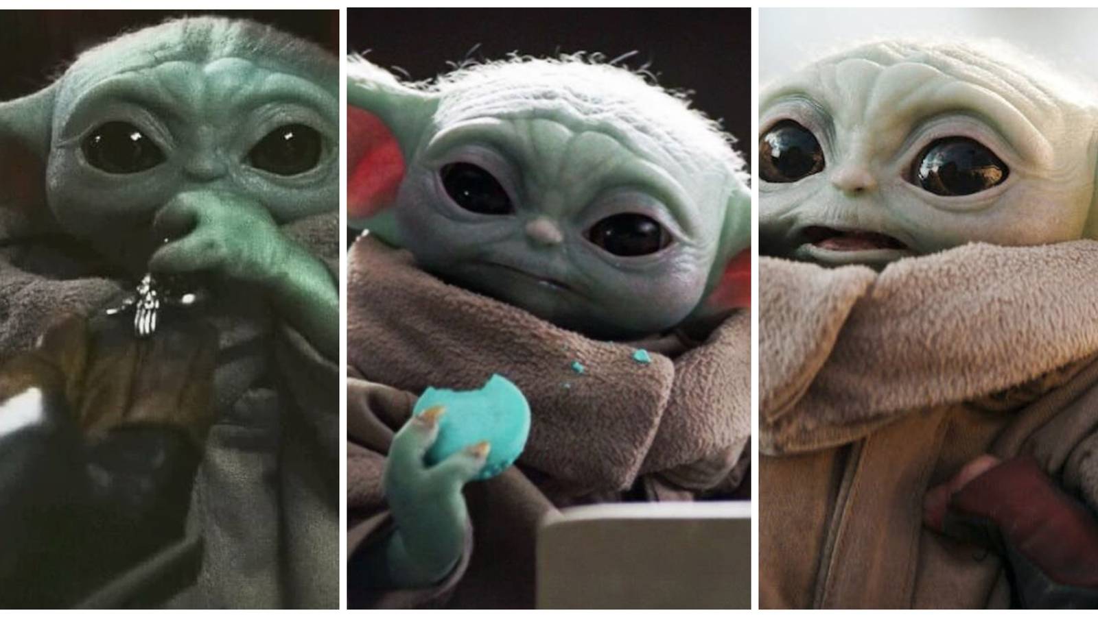 cute pictures of grogu/baby yoda