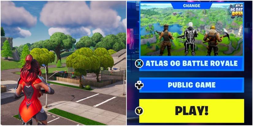 og map recreation of retail row