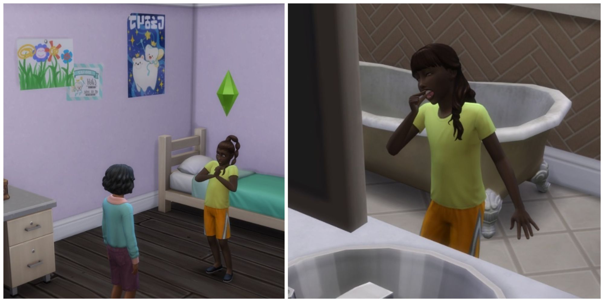 tooth fairy rewards in the sims growing together