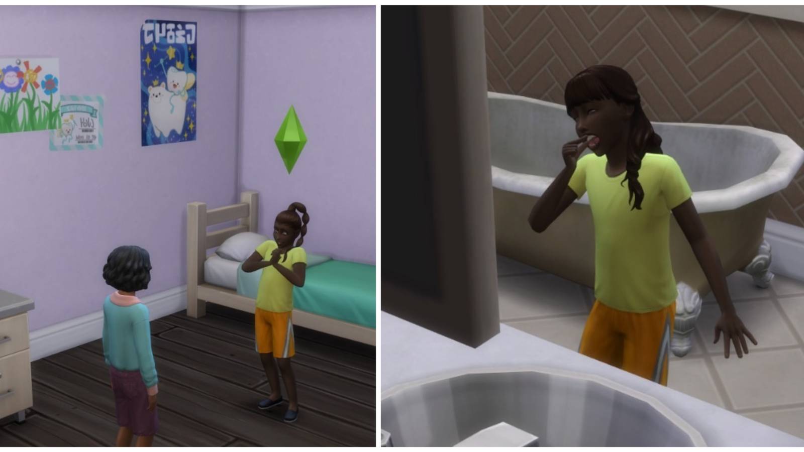 tooth fairy rewards in the sims growing together