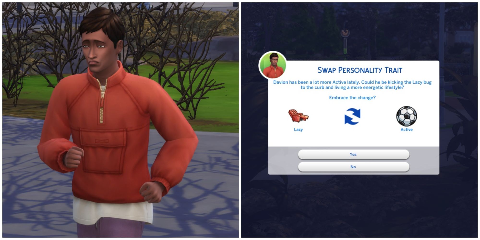 exercising sims 4