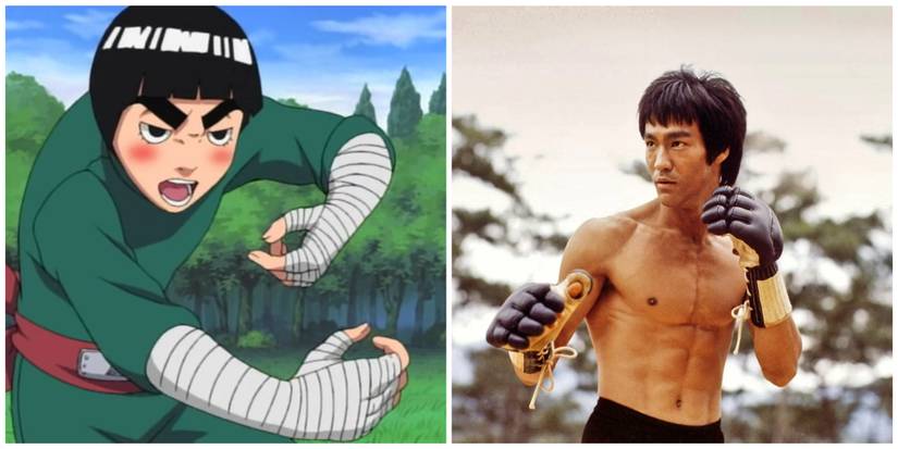 Rock Lee Bruce Lee