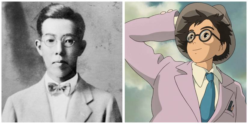 Jiro Horikoshi in real life Jiro Horikoshi in Anime