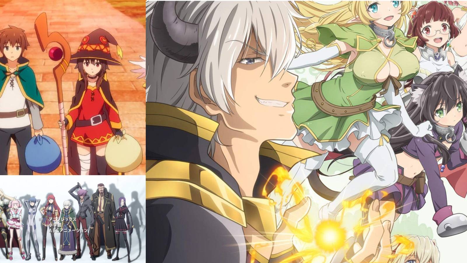 Konosuba, Re:Creators, and How not to summon a demon lord