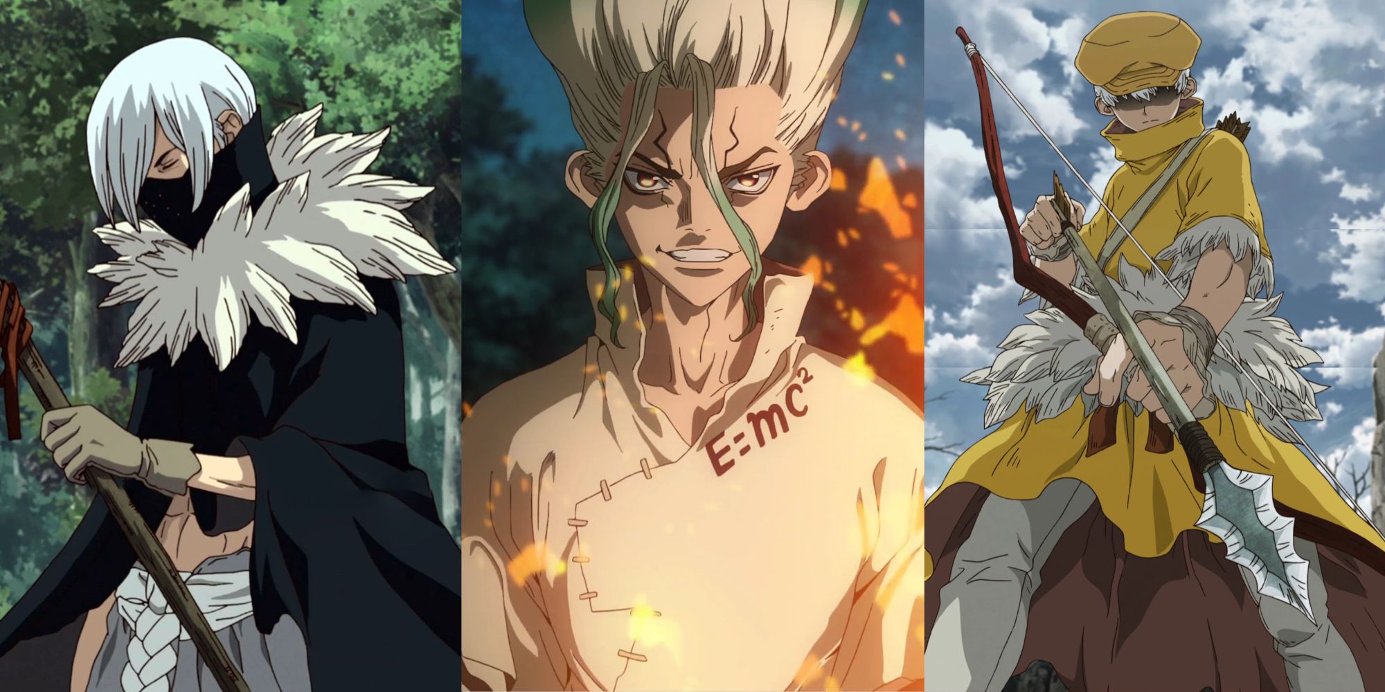 Senku Rises to the Challenge in Dr. STONE NEW WORLD Anime Special