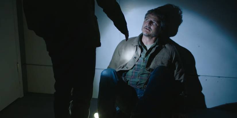 Ellie and Joel in The Last of Us. 