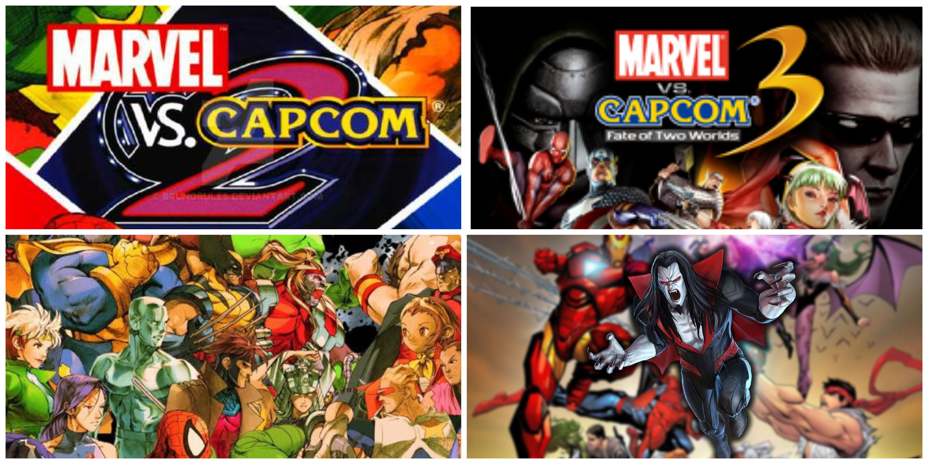 Marvel VS. Capcom 2 & 3 Collage
