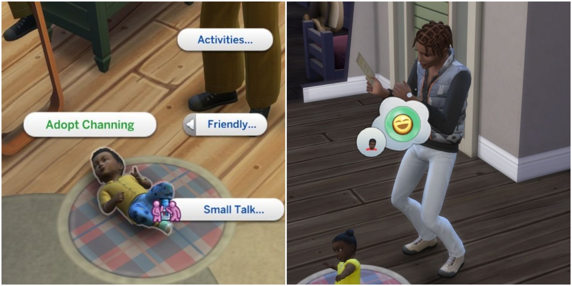 how to adopt sims 4