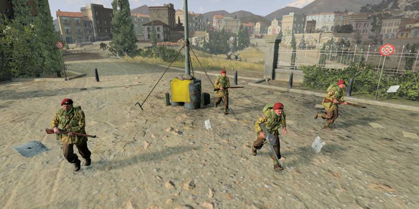 CoH 3 British Forces Commandos LMG Section