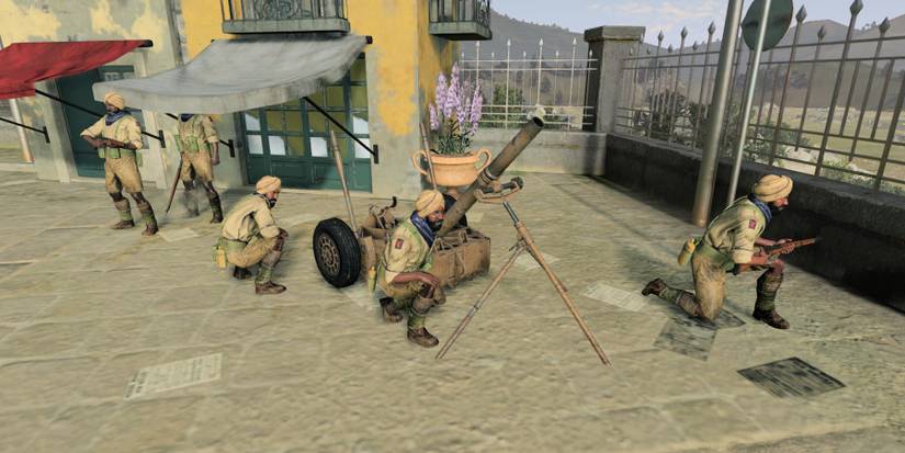 CoH 3 British Forces Indian Heavy Mortar