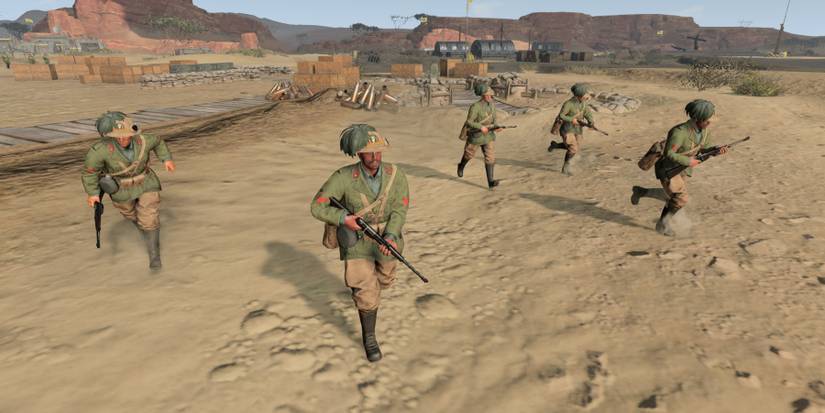 CoH 3 Deutsches Afrikakorp Bersaglieri