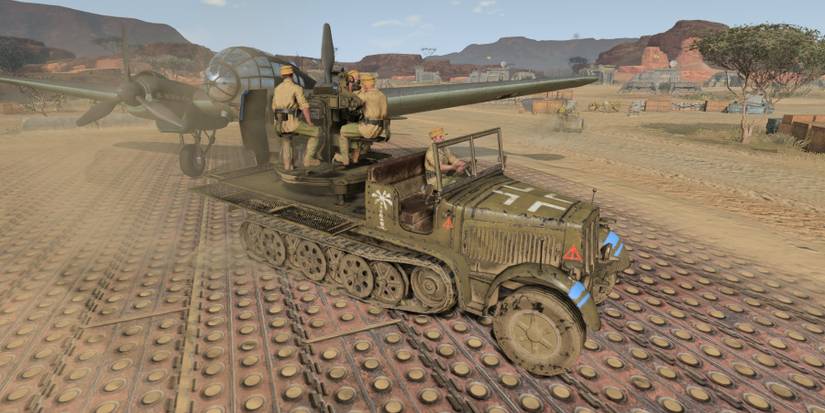 CoH 3 Deutsches Afrikakorp Flakvierling