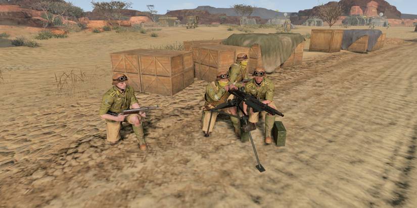 CoH 3 Deutsches Afrikakorp MG 34 Team