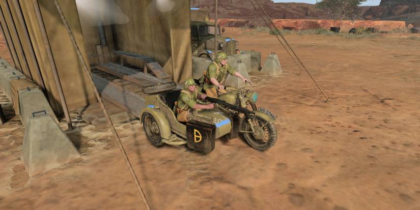 CoH 3 Deutsches Afrikakorp Motorcycle