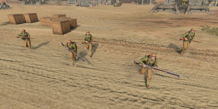 CoH 3 Deutsches Afrikakorp Panzerjager Squad