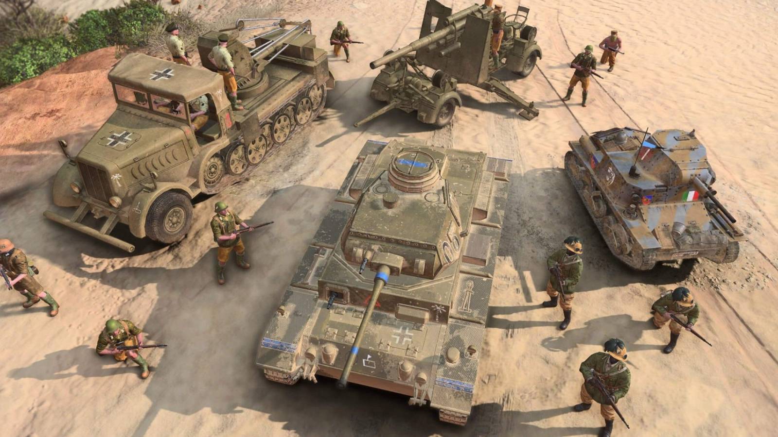 CoH 3 Deutsches Afrikakorp Faction