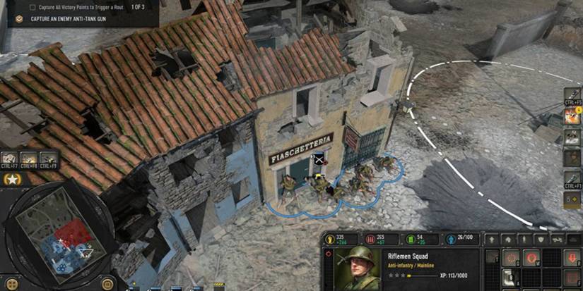 Buildings are often some of the best positions available