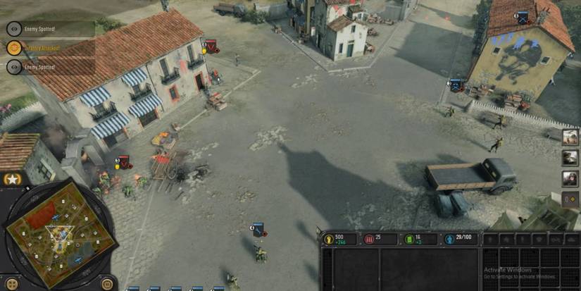 Send two units to execute a breach