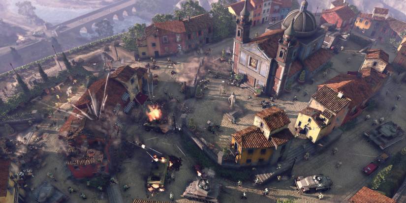 Vehicle wreckage can be used as cover, or repaired to restore the vehicle