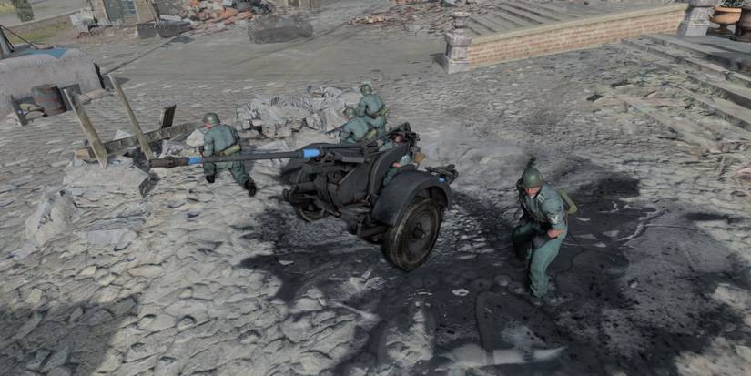 CoH3 Wehrmacht Flak 30 Team