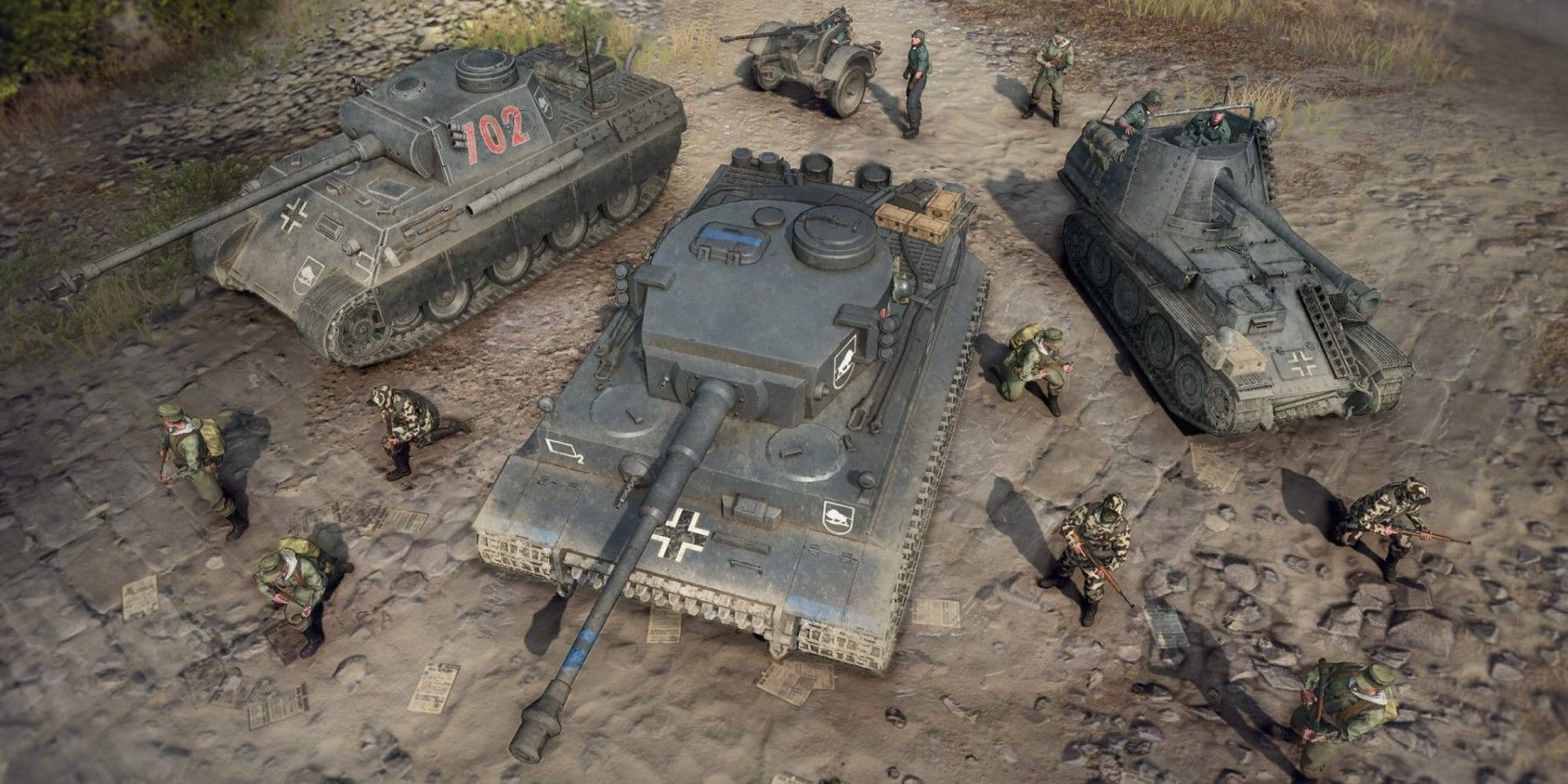 Company of Heroes 3: Deutsches Afrikakorp Units and Buildings Guide