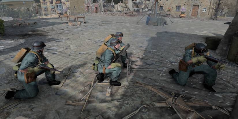 CoH3 Wehrmacht Mortar Team