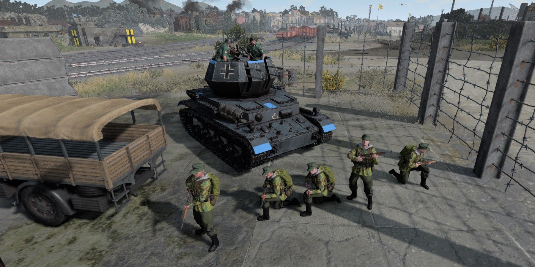 CoH 3 Wehrmacht Wirblewind and Jagers