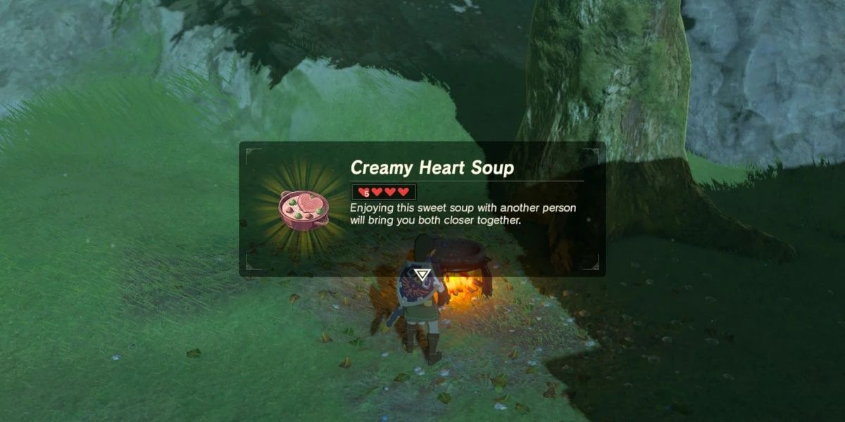 Creamy Heart Soup in Breath of the Wild