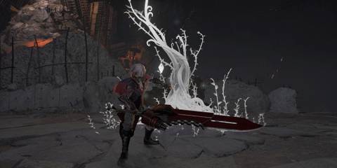 Crimson Longsword from Code Vein.