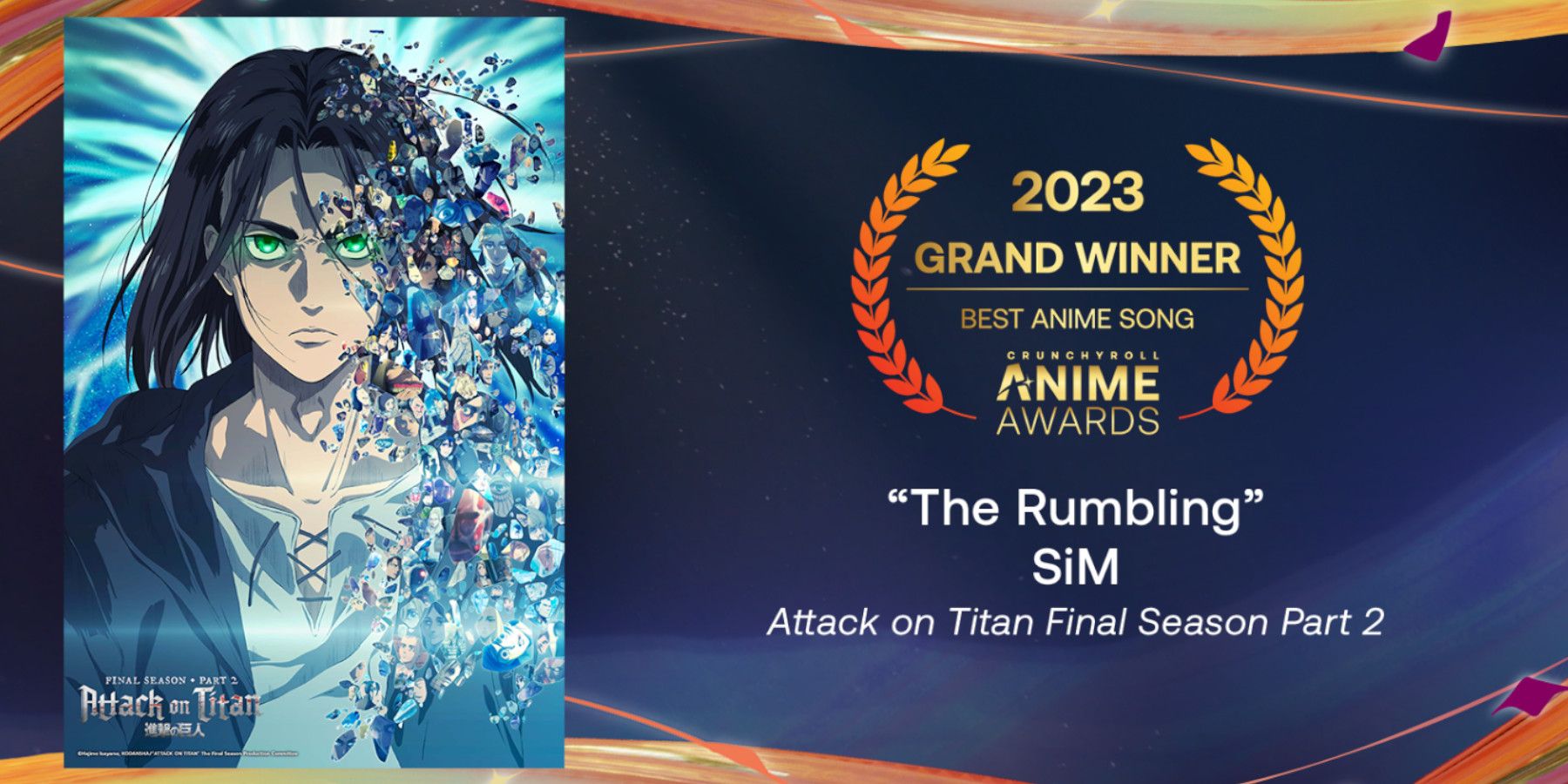 2023 Crunchyroll Anime Award Winners Announced