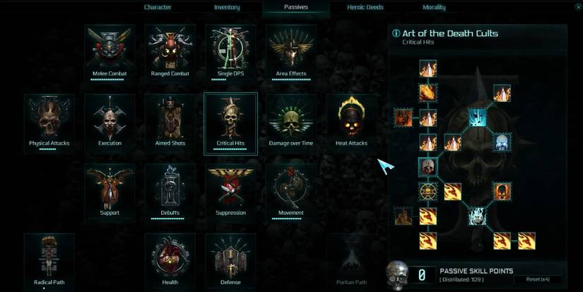 Crusader Passive Tree